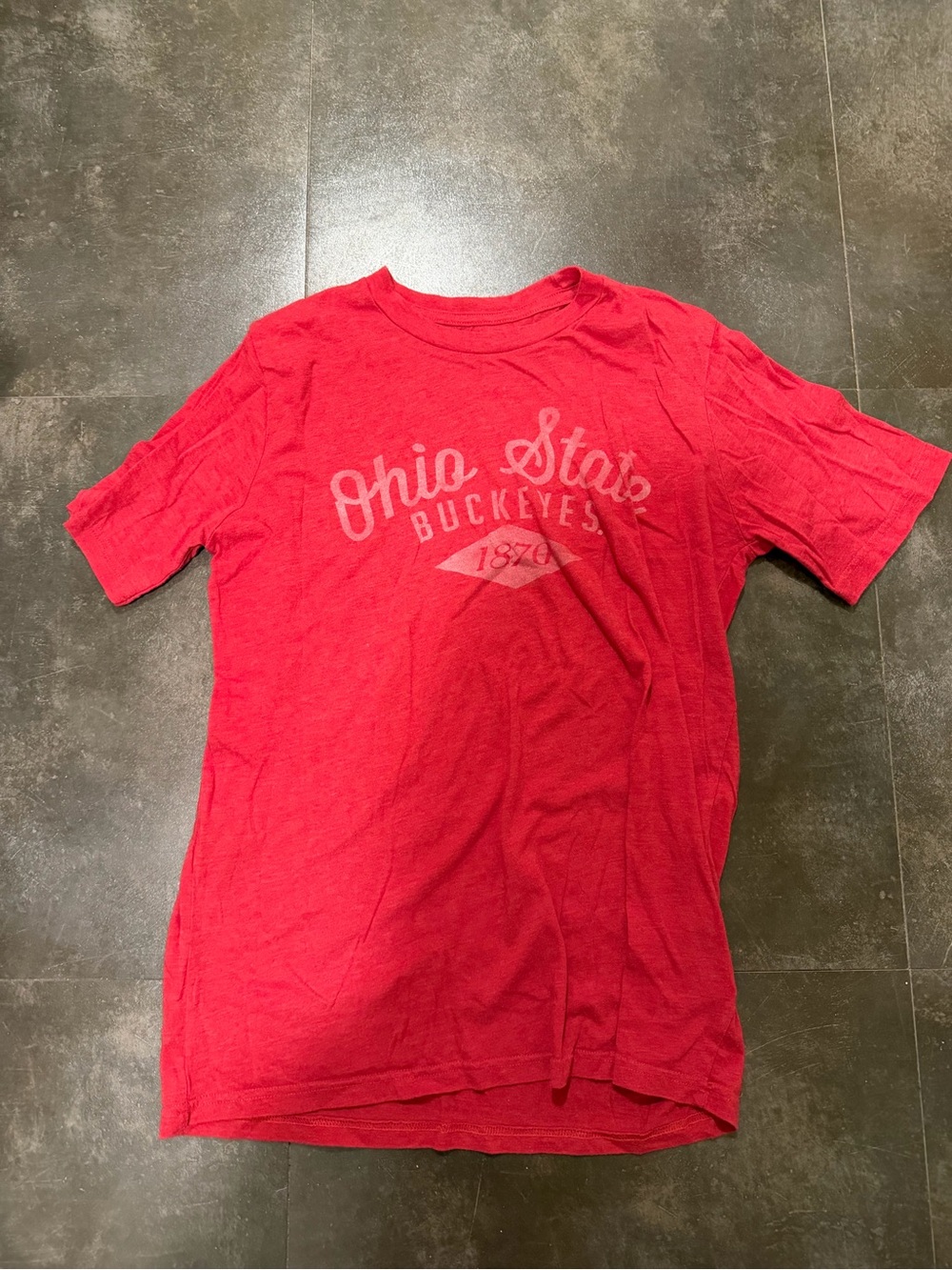 J. America Red Ohio State Buckeyes Graphic Tee
